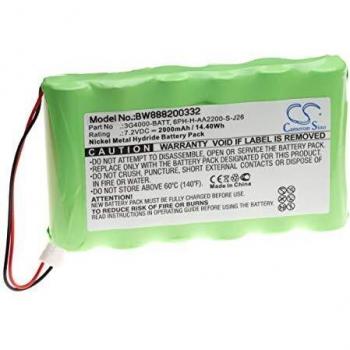 Batterie 7.2V pour alarme maison NiMH 2000mAh