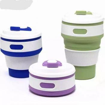 Taza de Viaje Compacta Silicona