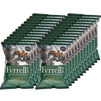 Tyrrells Handcooked Crisps Sea Salt & Cider Vinegar Party Pack