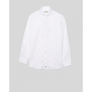 Chemise enfant Silbon blanche à manches longues