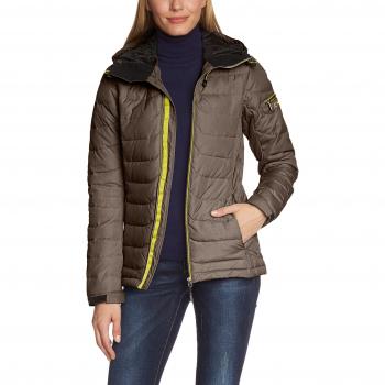 CMP – F.lli Campagnolo Chaqueta de plumas para mujer, color marrón