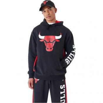 Felpa New Era NBA Mesh Panel Chicago Bulls Nera L