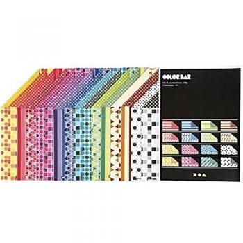 Papier décoratif 160 feuilles 21 x 30 cm