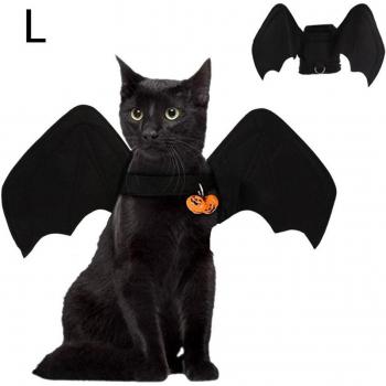 Black Bat Costume for Pets