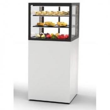 Réfrigérateur Vitrine à 4 Visages Série Integra, Base 60, 600 × 600 × 1400 mm, Pas d’Accès Frontale