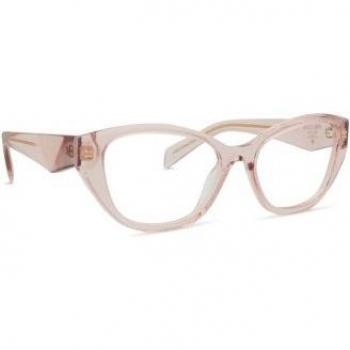 Prada PR 21ZV 19Q1O1 Women's Eyeglasses Pink Size 53