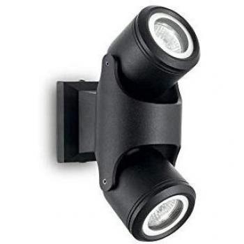 Xeno aplique de exterior 2 luces negro IP44