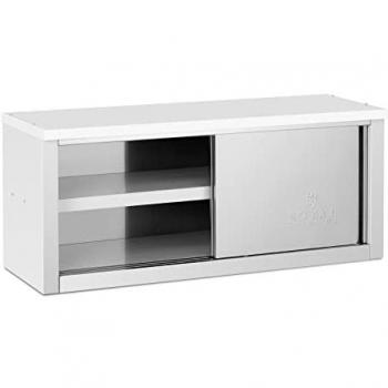 Stainless Steel Wall Hanging Cabinet with Sliding Doors