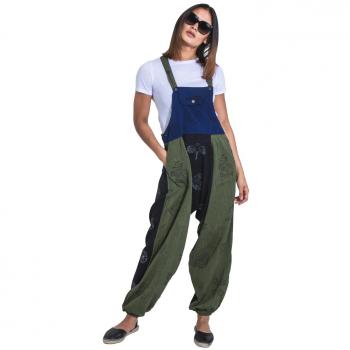 Harem Green Boho Jumpsuit