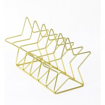 Iron Wire Star Shape Book Holder