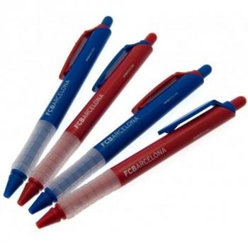 FC Barcelona pen set (4 stuks) One Size rood/blauw