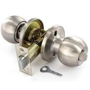 Stainless Steel Privacy Turn Knob Set by Securit