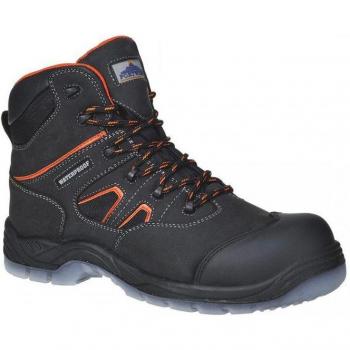Stivali Portwest Pro-Sicurezza 6.5 UK in Pelle Nera (Unisex)