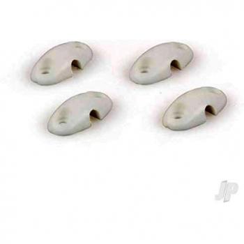 8 Gauge Wire Saddle Clamps for RC Aircraft (JP Brand, 4pcs)