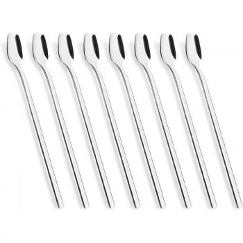 Square Cocktail Spoons Set of 8