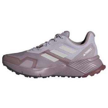 Adidas Scarpe Da Trail Running Terrex Soulstride Preloved Fig Grey One Quiet Crimson EU 42 2/3