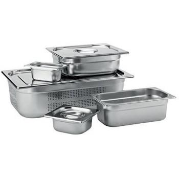 Utopia Stainless Steel GN 1/6 Pan 20cm Deep (Box of 6)