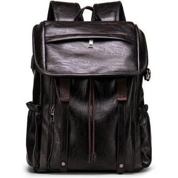 Men's Preppy Leather Travel Bag