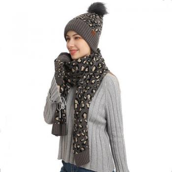 Cozy Knit Hat, Scarf, and Glove Set