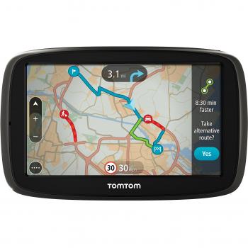 TomTom GO 50 5 GPS with Lifetime Maps & Traffic for Western Europe