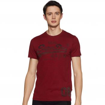 Pull sans Manche Superdry Vintage Logo CNY, Rouge, XX-Large
