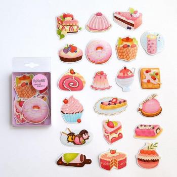 Kit d'autocollants Kawaii pour bricolage 40 pièces