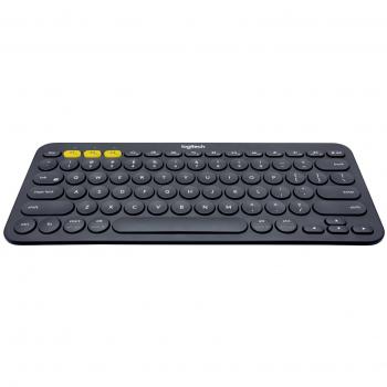 Logitech K380 Tastiera Bluetooth per Windows/Mac/Chrome/Android, Layout Italiano, Grigio Scuro