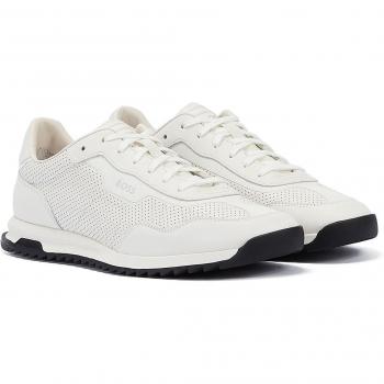 Boss Zayn Low Baskets de Ville Blanches pour Hommes