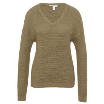 Strukturierter Strickpullover