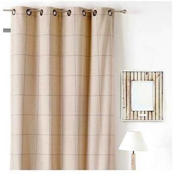 Linder JULIETTE CARREAU Black Fabric Blinds