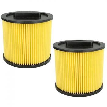 Filtro Compatibile Thomas 1620 – Set di 2 Filtro Pieghe Piatte (Carta/Plastica)