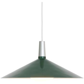Suspension conique BOWER 60 cm, vert, design Tala