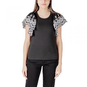 T-shirt Ichi Malui Noir pour femme