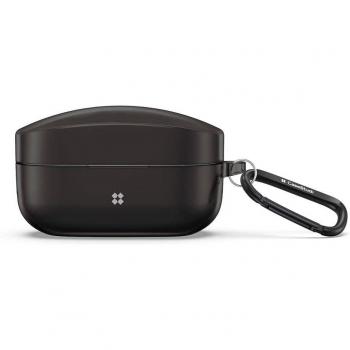 Étui résistant aux chocs Sony WF‑1000XM4 avec anneau de sécurité – Noir