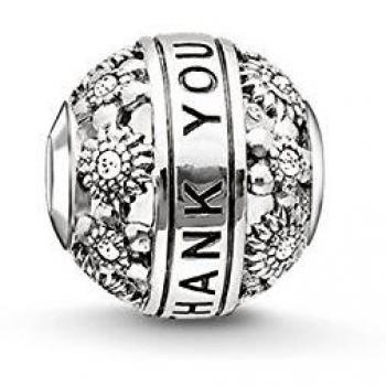 Thomas Sabo Abalorio K0213‑643‑14 1 cm Plata