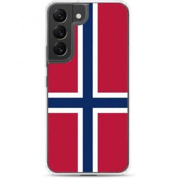 Teléfono Cáscara con Tricolor Noruego Samsung Galaxy S22 Plus