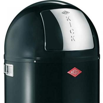 Wesco Kickboy Afvalemmer 40 Liter Zwart