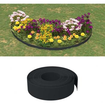 Perfil Bordado Eco‑Negro 4 unidades, 10 m y 15 cm