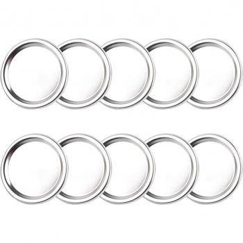 10PCS Leak Proof Canning Jar Lids for Wide Mouth