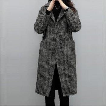 Women's Loose Fit Woolen Coat
