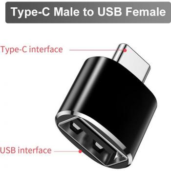 OTG USB C Adapter für Samsung S9, S8, S10 Plus und Xiaomi
