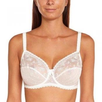 Soporte de senos estampado para mujer, talla 95, color Beige (Nacre)