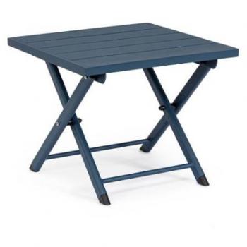 Tavolo Tavio Pliante Aluminium 44x43 bleu marine – Hellin