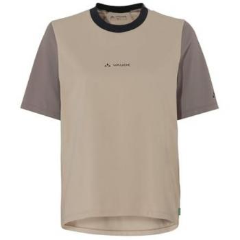 Vaude Loamer Women's T-Shirt, 42, Beige, Short Sleeve