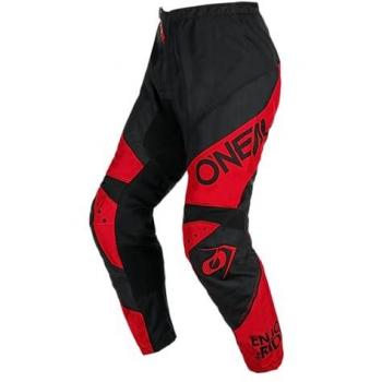 Maillot de motocross Oneal Element Racewear Noir Rouge S