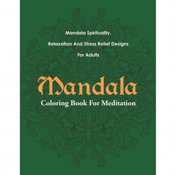 Mandala Design Drawing: Mandala Coloring Book For Meditation