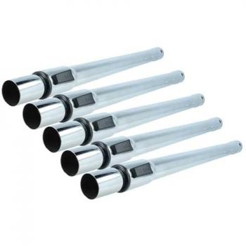 Tube d'aspirateur noir/argenté 5x pour Kärcher WD 3 P, WD3.300 M, WD 3.230, WD 3.500 P