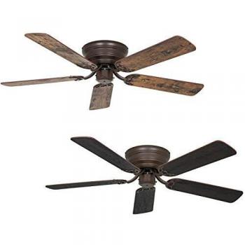 Ventilateur de plafond Classic Flat III bronze Ø 132 cm