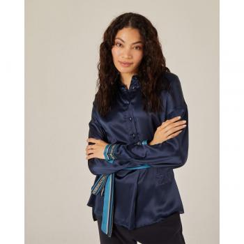 Blusa de manga larga Niza para mujer estilo oversize