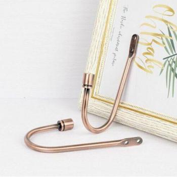 Accesorio de Cortina Gancho U con Tornillos